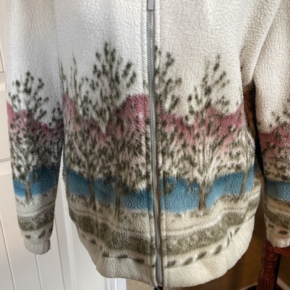 TEDDI Petite Vintage Southwester Ombre Nature Jacket Size Petite Medium - Picture 2 of 9